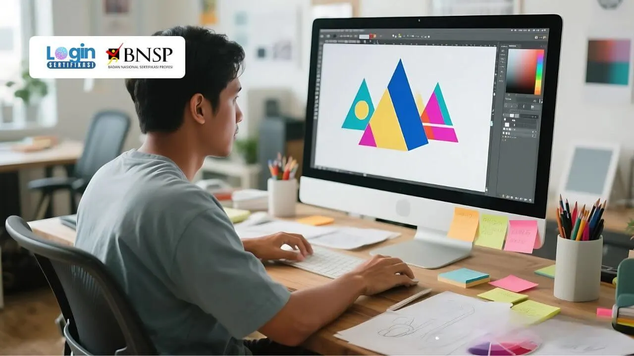 sertifikasi bnsp desainer grafis muda