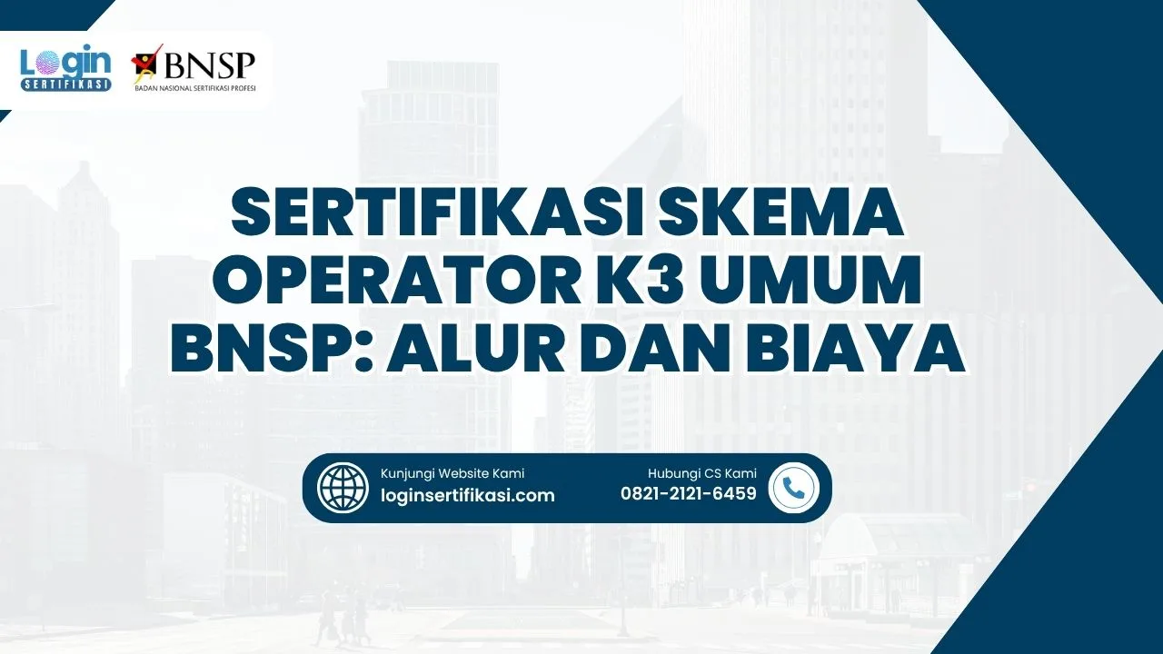 skema operator k3 umum