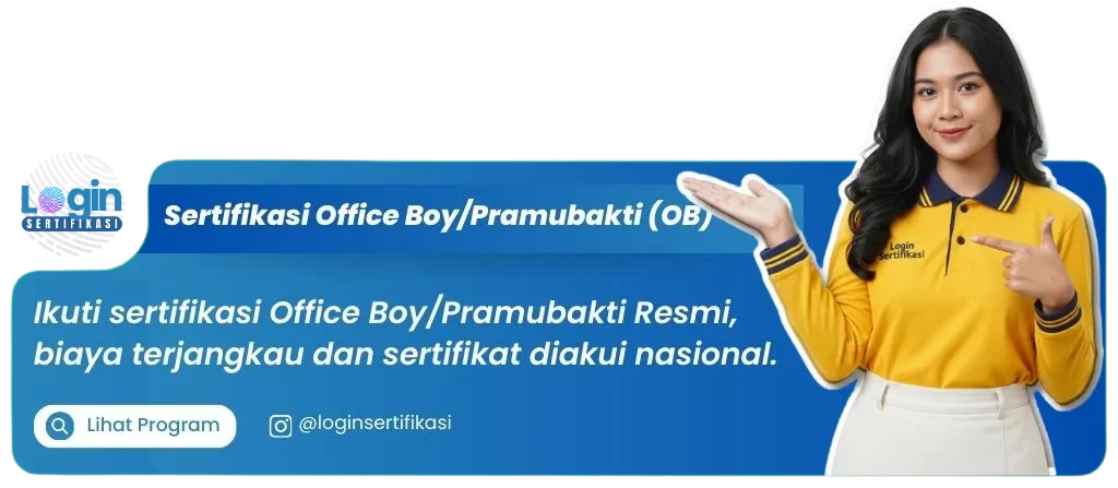 Sertifikasi Office Boy Pramubakti