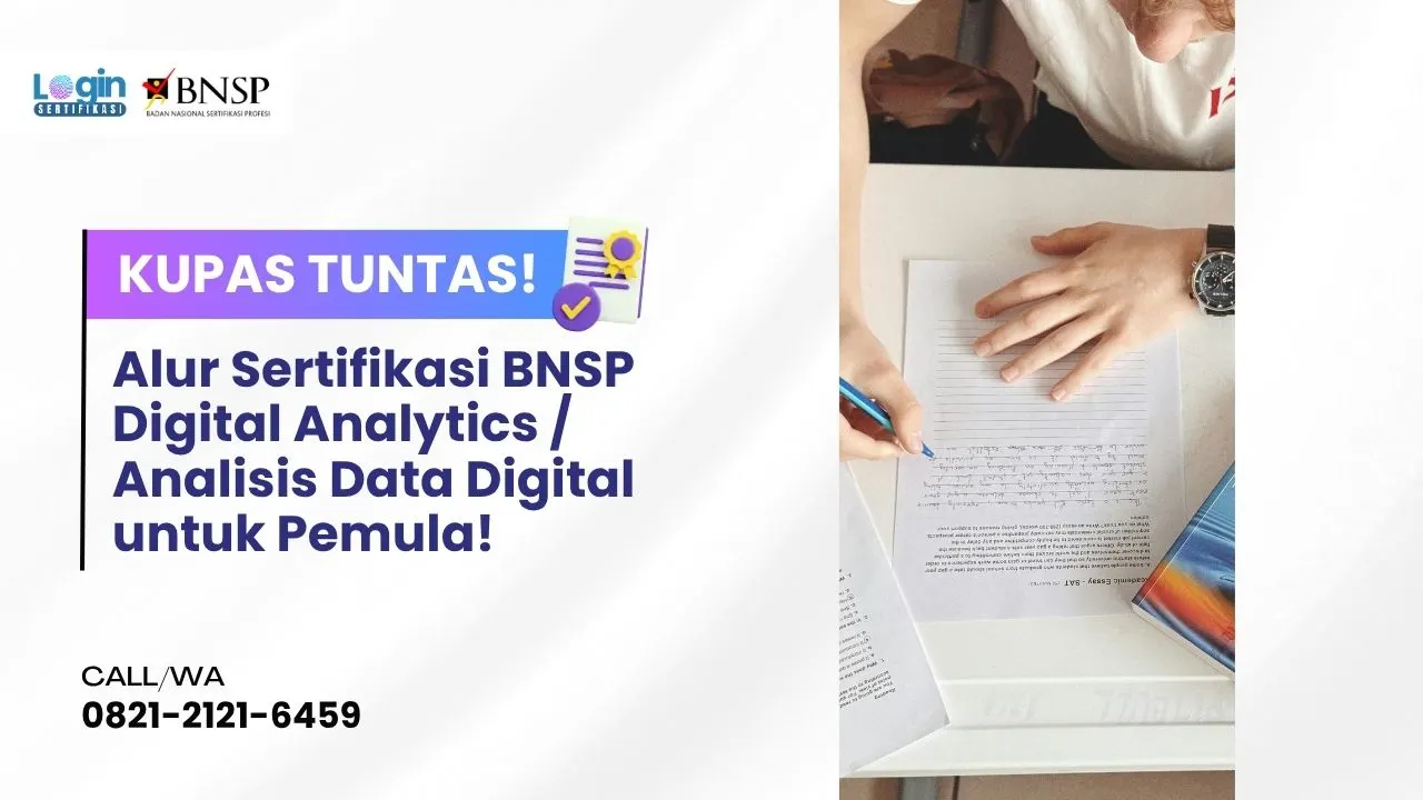 Alur Sertifikasi BNSP Digital Analytics