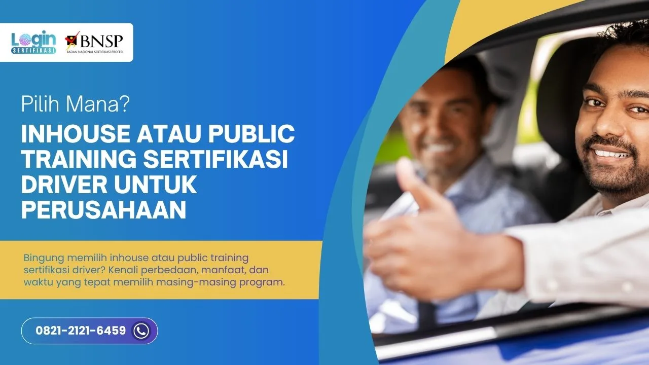 Inhouse atau Public Training Sertifikasi Driver untuk Perusahaan