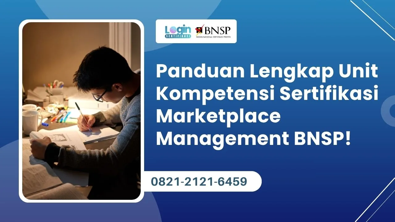 Unit Kompetensi Sertifikasi Marketplace Management