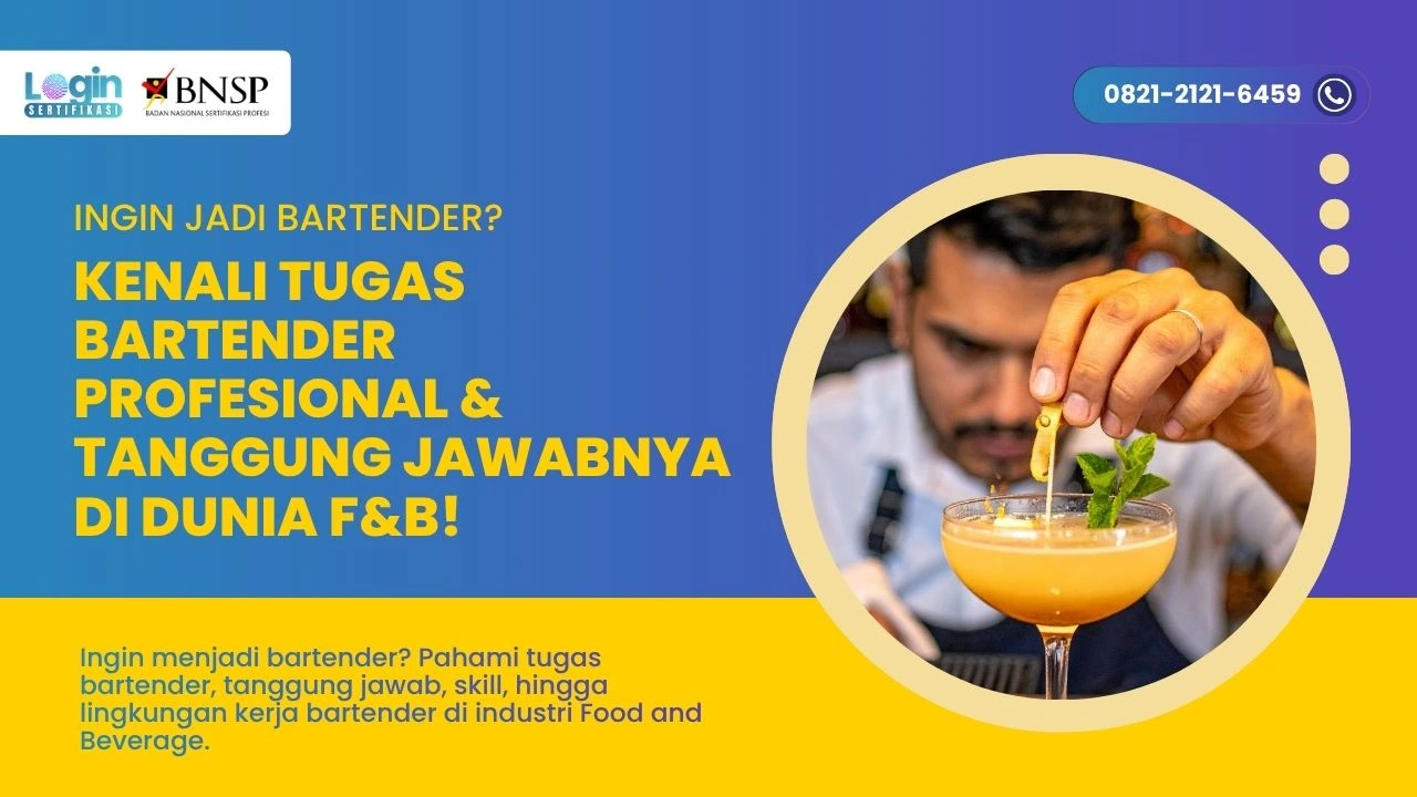 Kenali Tugas Bartender