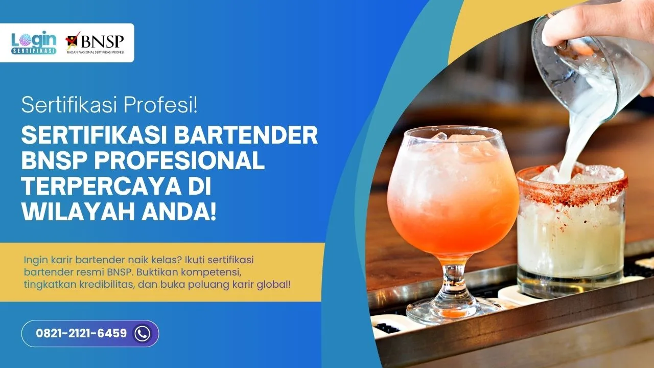 Sertifikasi Bartender BNSP Profesional