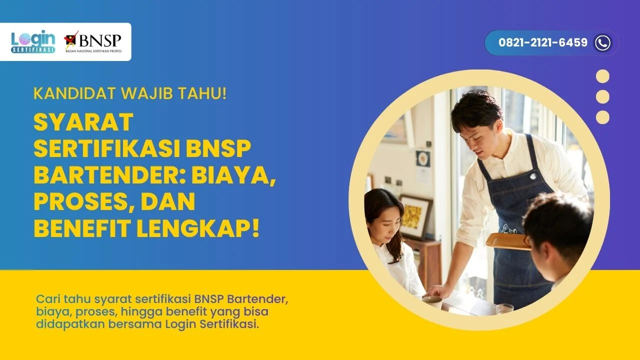 Syarat Sertifikasi BNSP Bartender